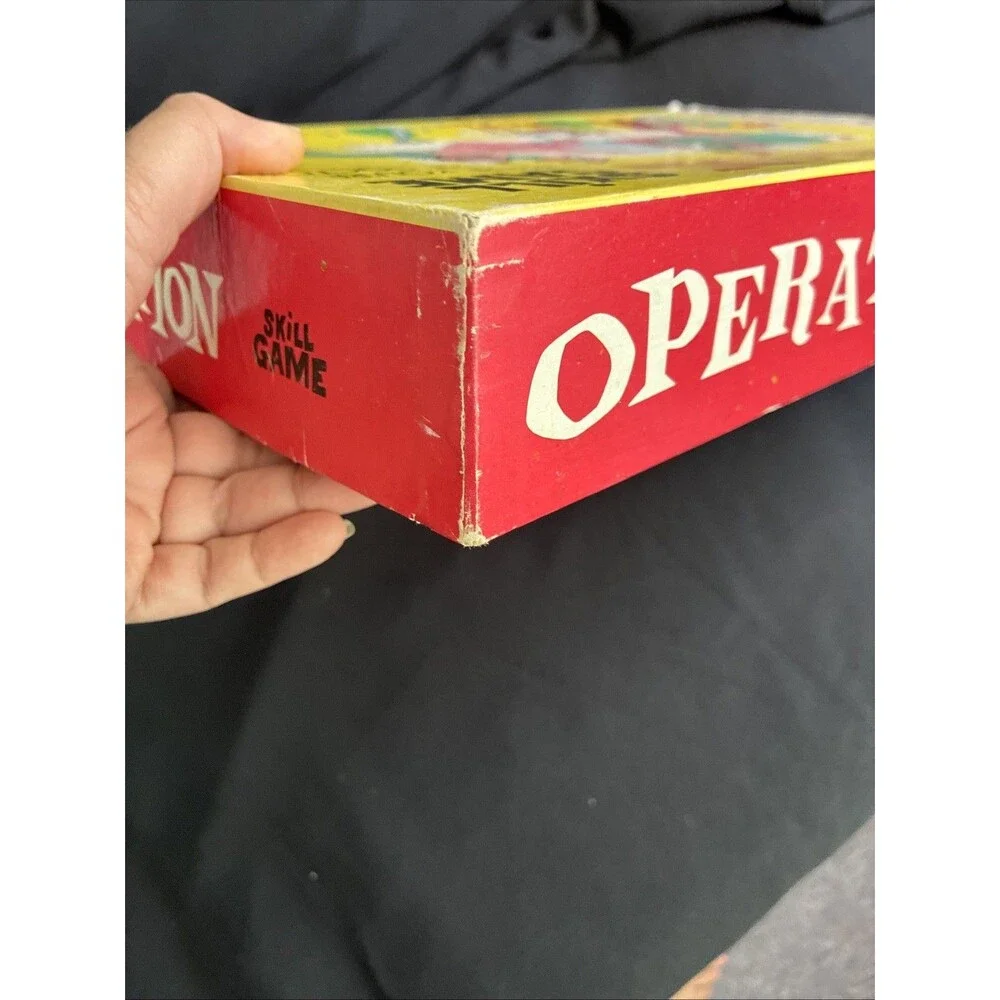 OPERATION Game Vintage 1965 Smoking Doctor Graphic Replacement Parts NOT Working